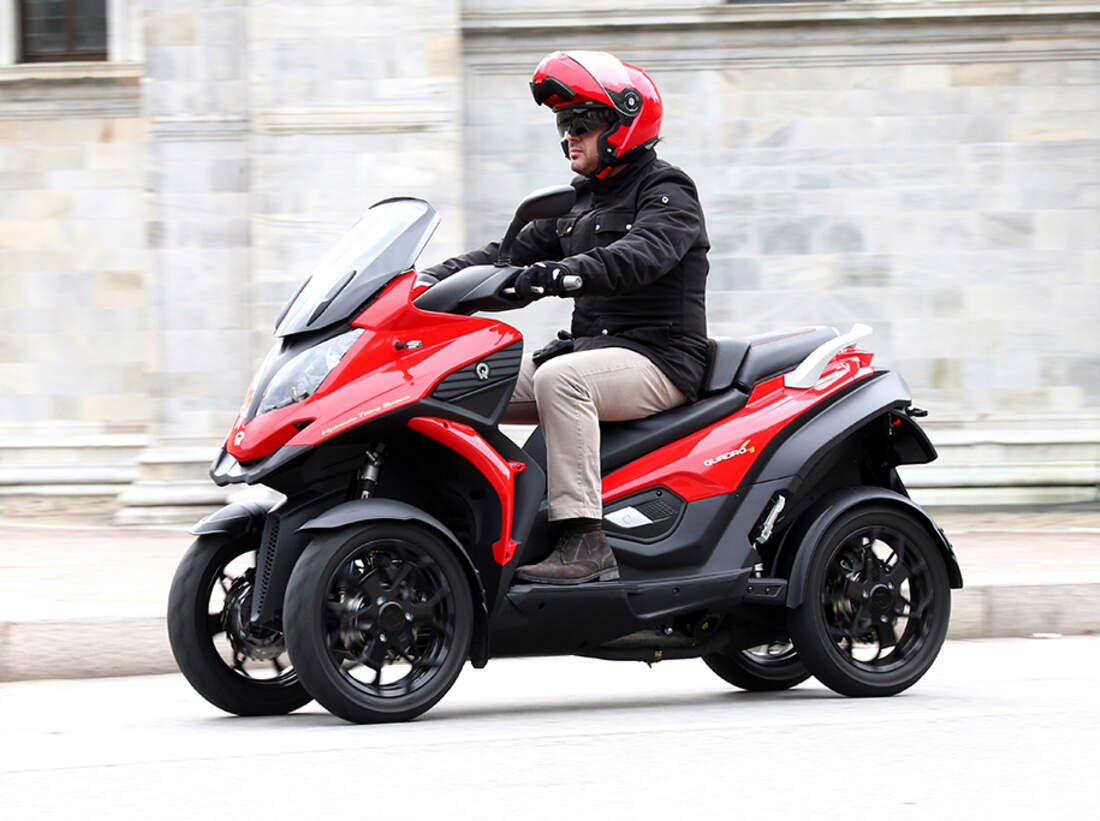 Vierradscooter Quadro4 im Test - MOTORRADonline.de