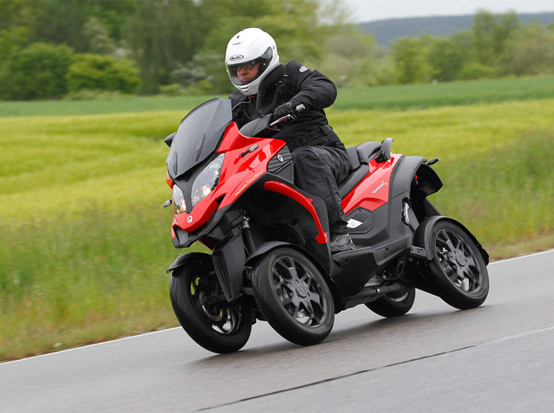 Vierradscooter Quadro4 im Test